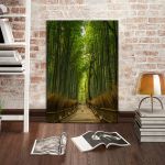 Canvas print Bamboo forest, Japan