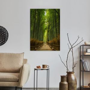 Πίνακας σε καμβά Δάσος Ιαπωνία, Bamboo forest, Japan 2