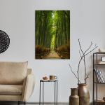 Πίνακας σε καμβά Δάσος Ιαπωνία, Bamboo forest, Japan