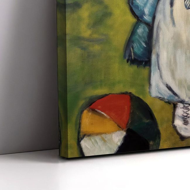 Child with dove reart (original Picasso) canvas print