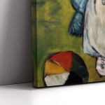 Child with dove reart (original Picasso) canvas print