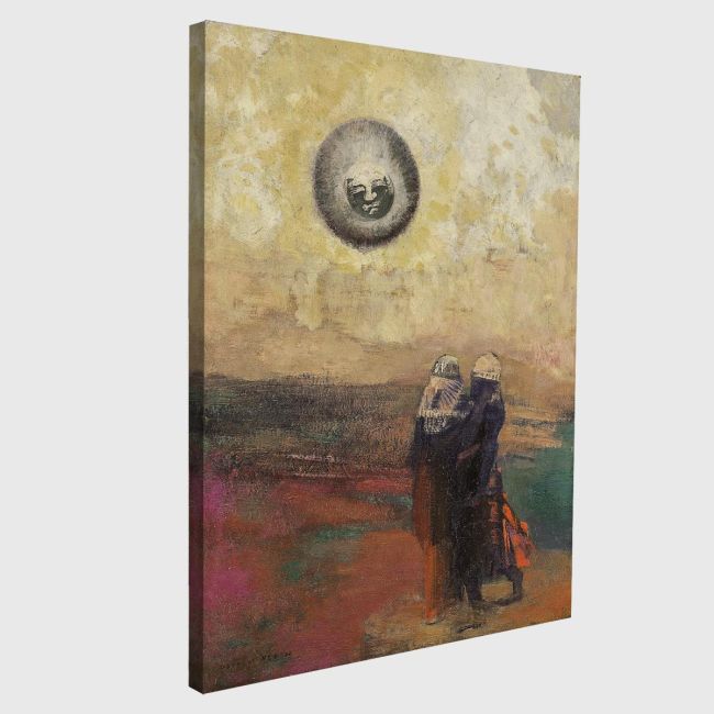 Πίνακας ζωγραφικής The black sun, Redon Odilon