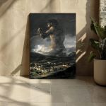 Πίνακας ζωγραφικής The Colossus, Goya F.