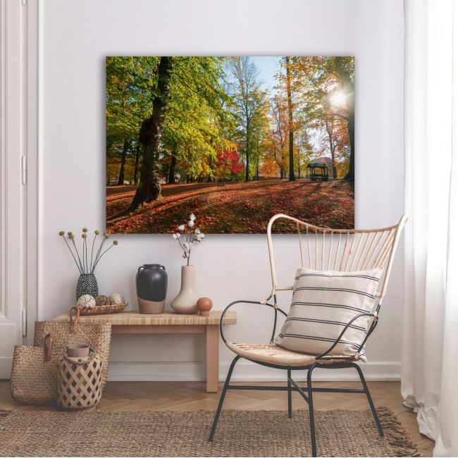 Πίνακας σε καμβά Φθινοπωρινό τοπίο, Autumn landscape