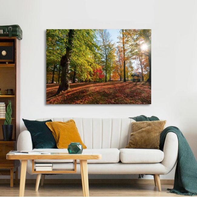Πίνακας σε καμβά Φθινοπωρινό τοπίο, Autumn landscape