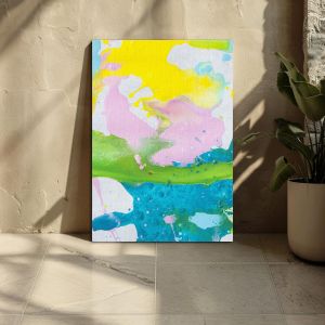 Πίνακας σε καμβά Abstract selection LXXIII