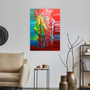 Πίνακας σε καμβά Abstract selection LXXVII 2