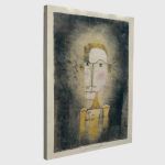 Canvas print Portrait of a yellow man, Klee Paul