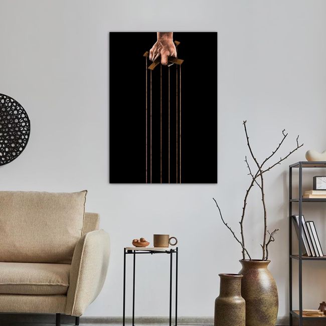 Canvas print The puppet master