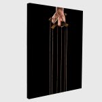 Canvas print The puppet master