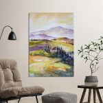 Canvas print Rural Tuscany landscape