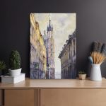 Canvas print Miariacki church in old town