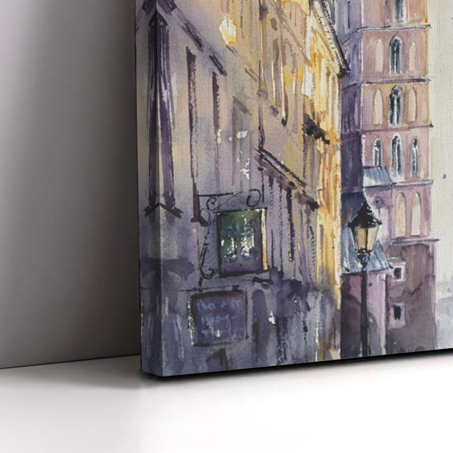 Canvas print Miariacki church in old town
