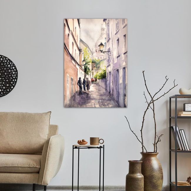 Canvas print Paris street