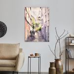 Πίνακας σε καμβά Paris street