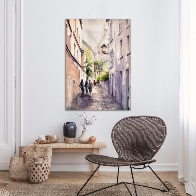 Canvas print Paris street