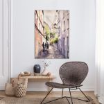 Canvas print Paris street
