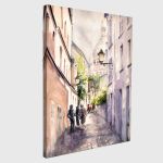 Canvas print Paris street