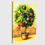 Πίνακας σε καμβά Δεντράκι, Tree with fruits