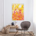 Canvas print Happy family