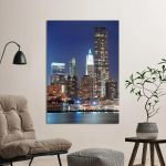 Canvas printNew York city urban skyscraper