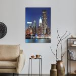 Canvas printNew York city urban skyscraper