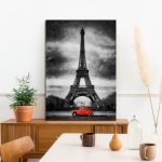 Πίνακας σε καμβά Παρίσι, Eiffel tower proposal I