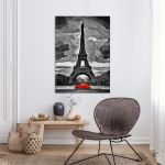 Πίνακας σε καμβά Παρίσι, Eiffel tower proposal II