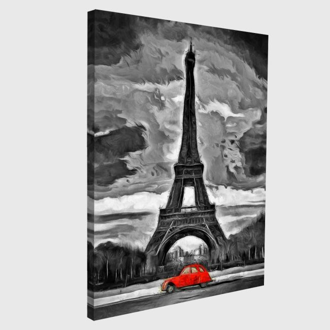Canvas print Paris, Eiffel tower proposal II