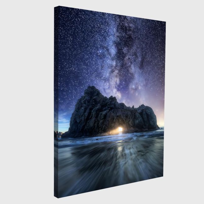 Πίνακας σε καμβά Γαλαξίας, Island in the milky way