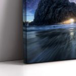 Canvas printIsland in the milky way