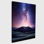 Πίνακας σε καμβά Γαλαξίας, Desert milky way