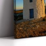 Πίνακας σε καμβά Αμοργός, Windmill In Amorgos