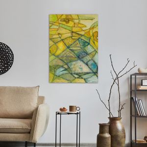 Πίνακας σε καμβά Abstract lines II 2