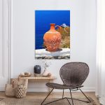 Canvas printGreek decoration on Sifnos