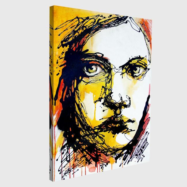 Πίνακας σε καμβά Watercolor girl IV
