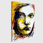 Canvas print Watercolor girl IV