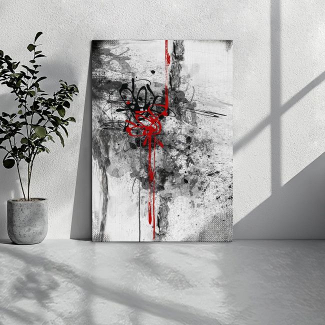 Πίνακας σε καμβά Grunge abstract