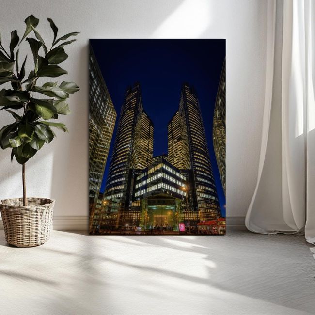 Πίνακας σε καμβά Ουρανοξύστες, Skyscrapers