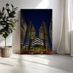 Πίνακας σε καμβά Ουρανοξύστες, Skyscrapers