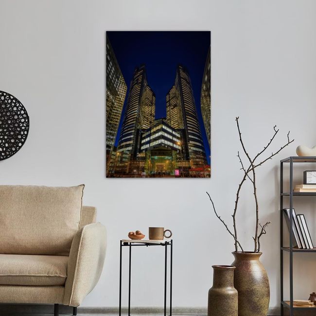 Πίνακας σε καμβά Ουρανοξύστες, Skyscrapers