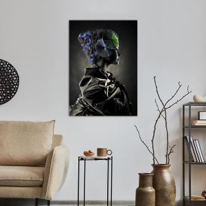 Canvas print Beautiful alien lady 2