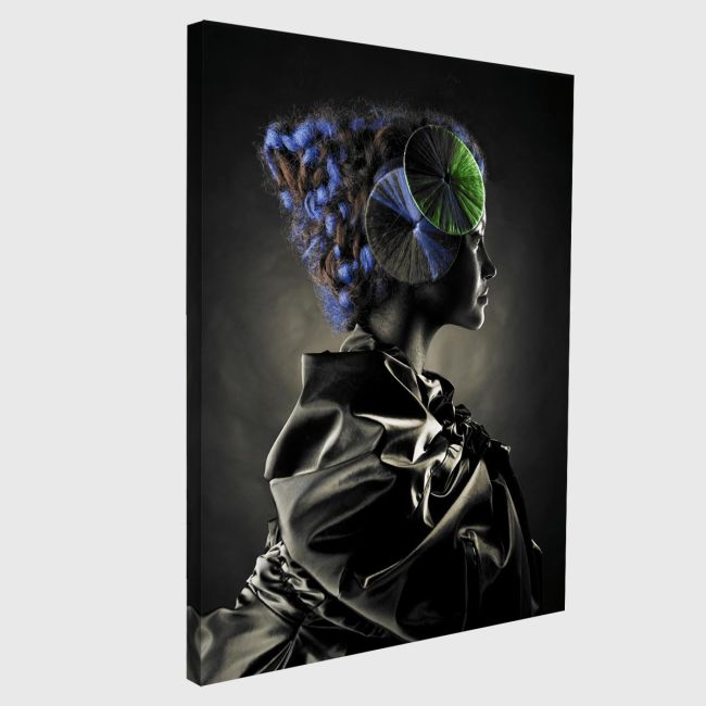 Πίνακας σε καμβά Beautiful alien lady
