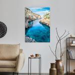 Canvas print Ghasri Valley, Malta
