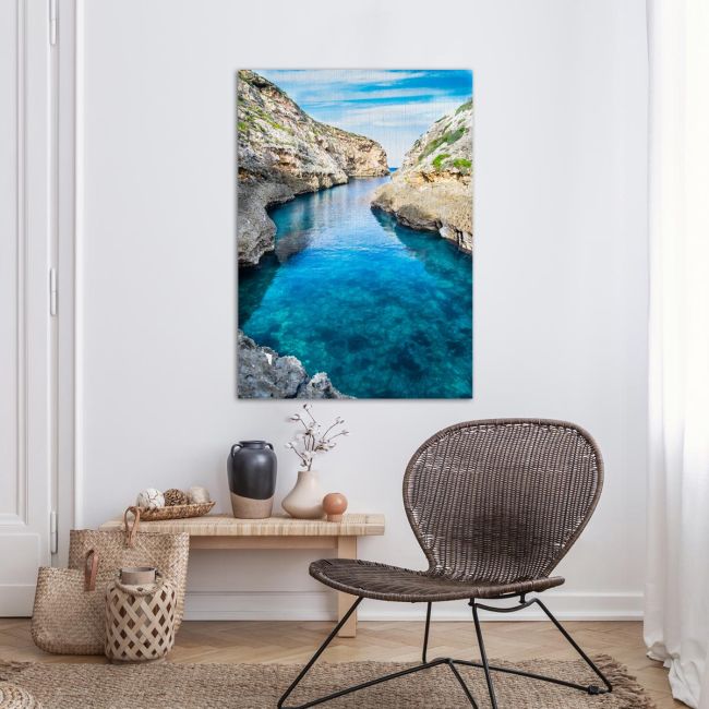 Canvas print Ghasri Valley, Malta