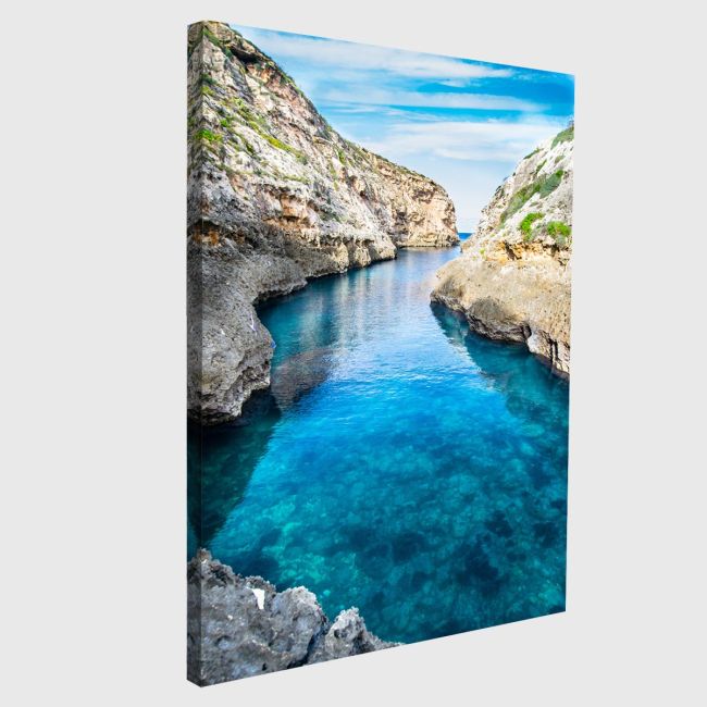 Canvas print Ghasri Valley, Malta