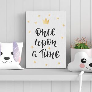 Canvas print Once upon a time