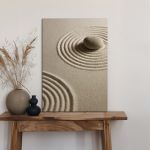 Πίνακας σε καμβά Zen stone II