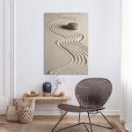 Πίνακας σε καμβά Zen stones III