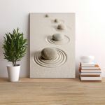 Canvas print Zen stones